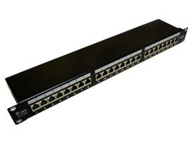 Alantec PK006 Patch panelis STP cat.5e 24 prievadai LSA 1U 19"