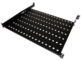 Alantec SA-P-19-1U-350-4-C-02 Fiksuota lentyna 19", 1U gylis 350 mm, juoda