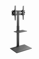 Gembird TVS-55T-02 televizoriaus stovas 32" - 55" Juodas