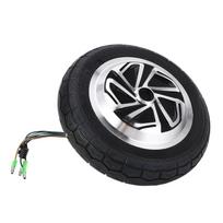 8 Inch 36V 350W Electric Scooter Conversion Kit with Wheel Hub Motor Brushless Controller Thumb Throttle Speed Control