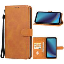 Odinis telefono dėklas For DOOGEE V20 Pro ruda