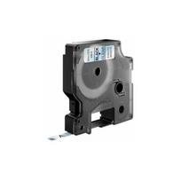 Dymo D1 Tape 6mm x7m black on transparent