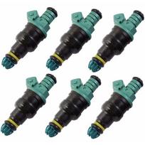 6 vnt. 0280150415 Kuro purkštukai BMW E36 E34 E39 320i 323i 525i M52 B20 B25 3.0L 2.5L Nauji