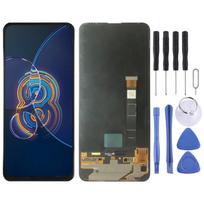 Originalus AMOLED LCD ekranas, skirtas Asus Zenfone 8 Flip ZS672KS, su skaitmenintuvu, pilnas surinkimas (Juoda) juoda
