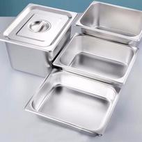 Homeglen Stainless Steel Gastronorm Food Pan with Lid