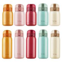 200ML/360ML Mielos Mini Kavos Termosinės Buteliukai Termosas Nerūdijančio Plieno Vandens Gėrimo Buteliukas Termosas Termo Puodeliai Kelioniniai Puodeliai 200ML smėlis