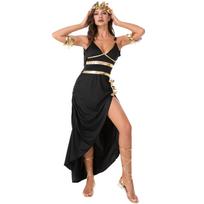 S-L Senovės Graikų Deivės & Egipto Princesės Kleopatros Helovino Kostiumas Scenai & Cosplay Medium