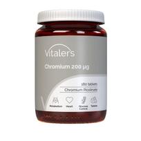 Vitaler's Chromas 200 mcg - 180 tablečių