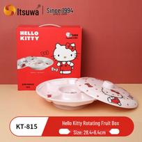 Hello Kitty Rotating Candy and Fruit Serving Box
