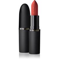 MAC Cosmetics Powder Kiss Hazy Matte matiniai lūpų dažai atspalvis Devoted To Chili 3.5 g