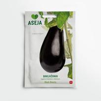 Baklažanai Black Beauty, ASEJA, 1 g, 20-0101 (B)