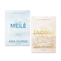 Ana Huang 2 knygų rinkinys: Sukta meilė + Sukti žaidimai