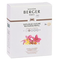 Automobilio kvapo papildymas Maison Berger Amber's Sun