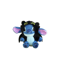 Lilo - Stitch filmuko pliušinis žaislas su sparnais ir kepure - Stičas 30cm