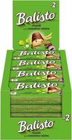 "Balisto Bar Cereal" 20 x 37 g šokoladinis batonėlis Šokoladiniai sausainiai su viso grūdo razinomis Pieno šokolado užkandžiai