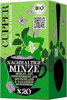 "Cupper" ekologiška žolelių arbata "Sustainable Mint", be saldymedžio, 20 nebalintų arbatos maišelių, ekologiška, sąžininga prekyba