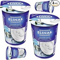 "Elinas" graikiškas natūralus jogurtas - 500 g, 4 pakuotės | Kreminis jogurtas