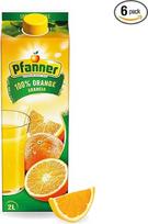 "Pfanner" apelsinų sultys (1 x 2 l) - 100 % apelsinų - daug vitamino C - vaisių gėrimas be pridėtinio cukraus (6 vnt.)
