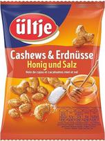 "ültje" anakardžiai ir žemės riešutai, medus ir druska (1 x 200g)