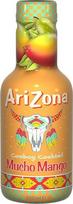 AriZona Cowboy Cocktail Mucho Mango 500 ml butelis, nealkoholinis gėrimas, kuriame yra 5,5 % vaisių