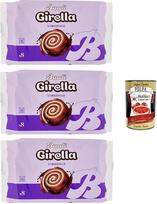 Bauli, Girella Spirale al Cioccolato, saldus užkandis su kakavos įdaru, be konservantų ir dažiklių, tik su natūraliais skoniais, 3 x 280 g + itališkas gardėsis Polpa 400 g