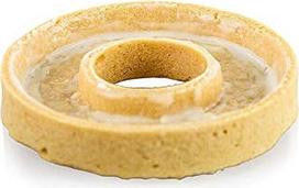 Desertinės tartaletės "Vanilla", "TartNut", dengtos, skersmuo 80 x 14 mm H, 1,296 kg, 54 vnt. pakuotėje
