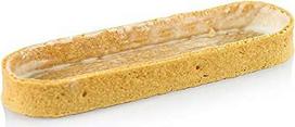 Desertinės tartaletės Vanilė, "Eclair", dengtos, 125 x 37 x 15 mm, 1,584 kg, 72 vnt.