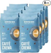 Eduscho - Caffè Crema Mild Beans - 8 x 1 kg
