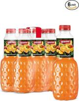 granini Drinking pleasure multivitaminas 50% (6 x 1l), mažiausiai 50% vaisių, įvairių vaisių sultys, veganiškas, natūralus, su užstatu