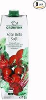 Grünfink burokėlių sultys, 8 vnt. (8 x 1 l)