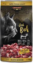 LEONARDO Fresh Beef & Poultry [4 kg] kačių ėdalas, sausas ėdalas su 85 % šviežios mėsos katėms, visavertis ėdalas suaugusioms visų veislių katėms nuo 1 metų