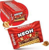 NEOH lazdyno riešutų traškios bandelės, 1 g cukraus, 95 kcal, 21 g, tinka keto dietai, mažai angliavandenių, daug skaidulų, alternatyva tradiciniams saldumynams, 12 x 21 g
