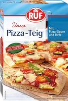 RUF veganiška picų tešla, pagrindinis mielinės tešlos mišinys, įskaitant mišinį picų padažui, tinka picų akmeniui, 1 pakuotė, 1 x 315 g