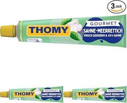 THOMY "Gourmet" švelnūs krienai, 190 g, 3 tūbelės (1 x 190 g)