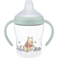 NUK Perfect Match Disney mokomasis puodelis su rankenomis Winnie the Pooh 6m+ 150 ml