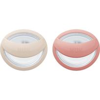 NUK Perfect Match 0-6m čiulptukas Red 2 vnt.
