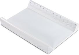 Vystymo lenta Sillo Minkšta 70 cm Balta