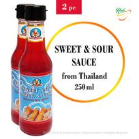 Saldžiarūgštis padažas (pavasariniams suktinukams), Sweet and sour Sauce, Healthy Boy Brand, 2x250ml.