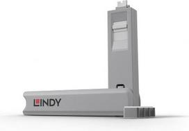 USB PORT TYPE-C BLOCKER 4PACK/WHITE 40427 LINDY 40427 | 4002888404273