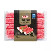 Lazdelės iš surimio atšaldytos SNIEGINIS KRABAS, 250 g