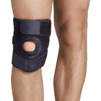 Kelio sąnario įtvaras ARmedical AR-6630 Flexi-S su atviru kelio sąnariu - Juodas