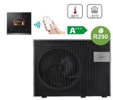 Midea MHC-V8WD2N7-B 8kW R290 šilumos siurblys oras-vanduo monoblokas