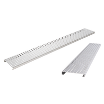 Richard Brink® grotelės drenažo kanalui, apvalus perforavimas 8,5 mm