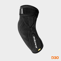 RACER D3O Profile Elbow black/orange alkūnių apsaugos