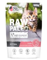 RAW PALEO Monoprotein Kitten Pork 100 g kačiukams su kiauliena