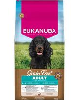 EUKANUBA Grain Free Adult Venison 12 kg bezzbóżinė sausainė šunims su elniena