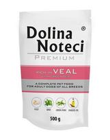DOLINA NOTECI Premium Turtinga jautiena su žaliu žirniu šunims 500 g