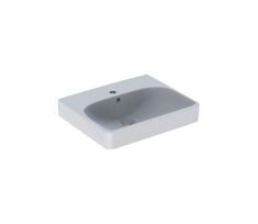 Geberit 500.256.01.1 - Pakabinamas praustuvas Smyle Square 50x41 cm keramika/balta