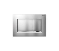 Geberit 115.883.JQ.1-nuleidimo mygtukas Sigma30 24,6x16,4 cm matinis chromas/blizgus chromas