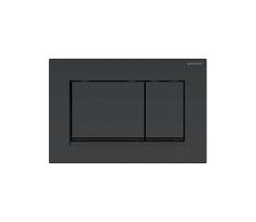 Geberit 115.883.16.1 - Sigma30 nuleidimo mygtukas 24,6x16,4 cm matinė juoda